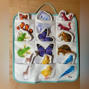 LOVEVERY Quilted Critters Pocket